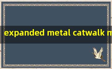  expanded metal catwalk machine